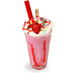 شیک توت فرنگی